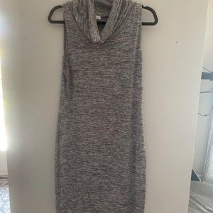Leith gray cowel neck dress